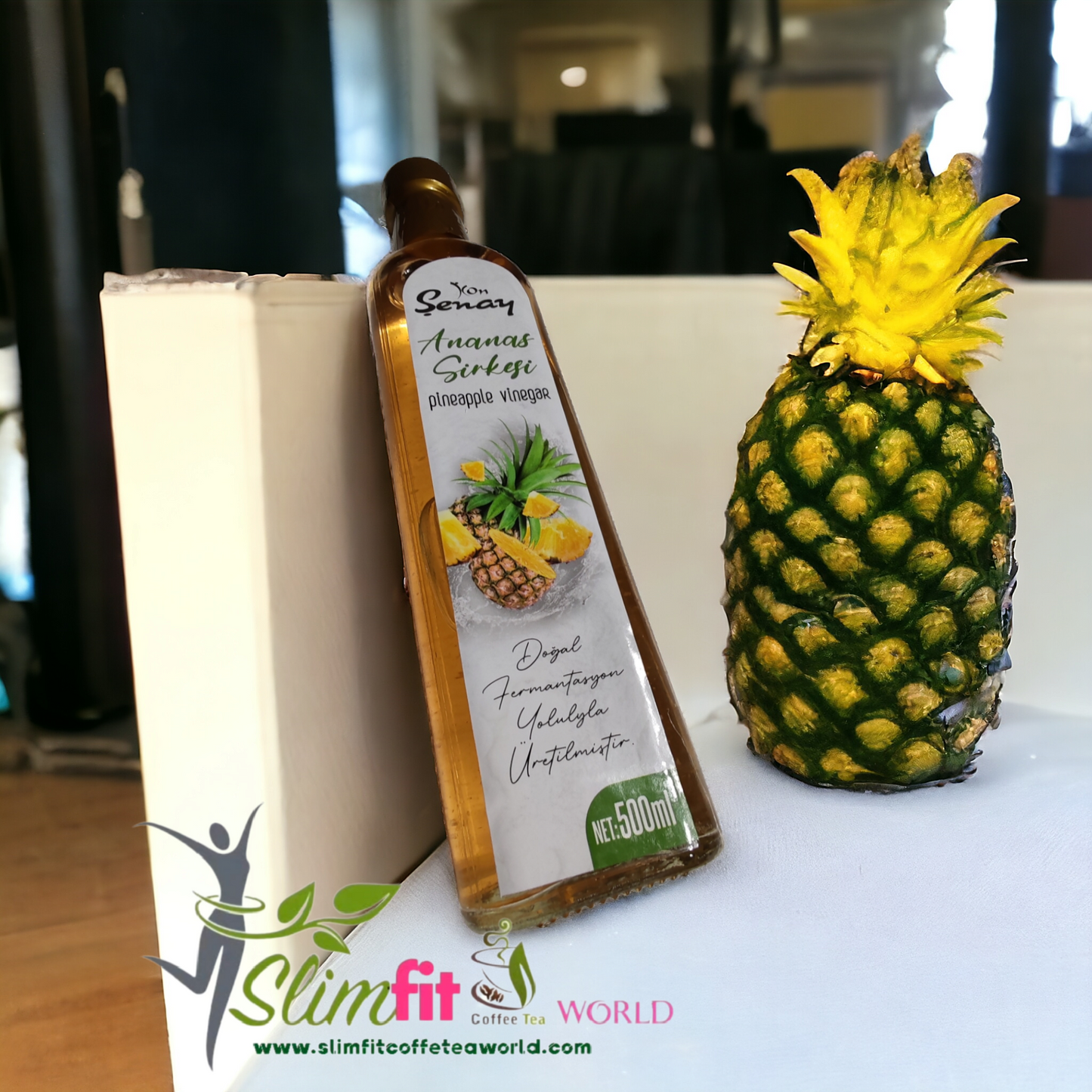 Oțet de ananas pentru slăbit și detoxifiere cu multi vitamine