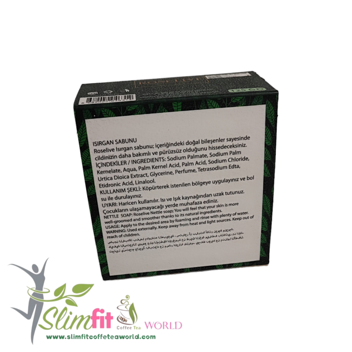 Sapun Natural ROSELIVE din urzica 125g