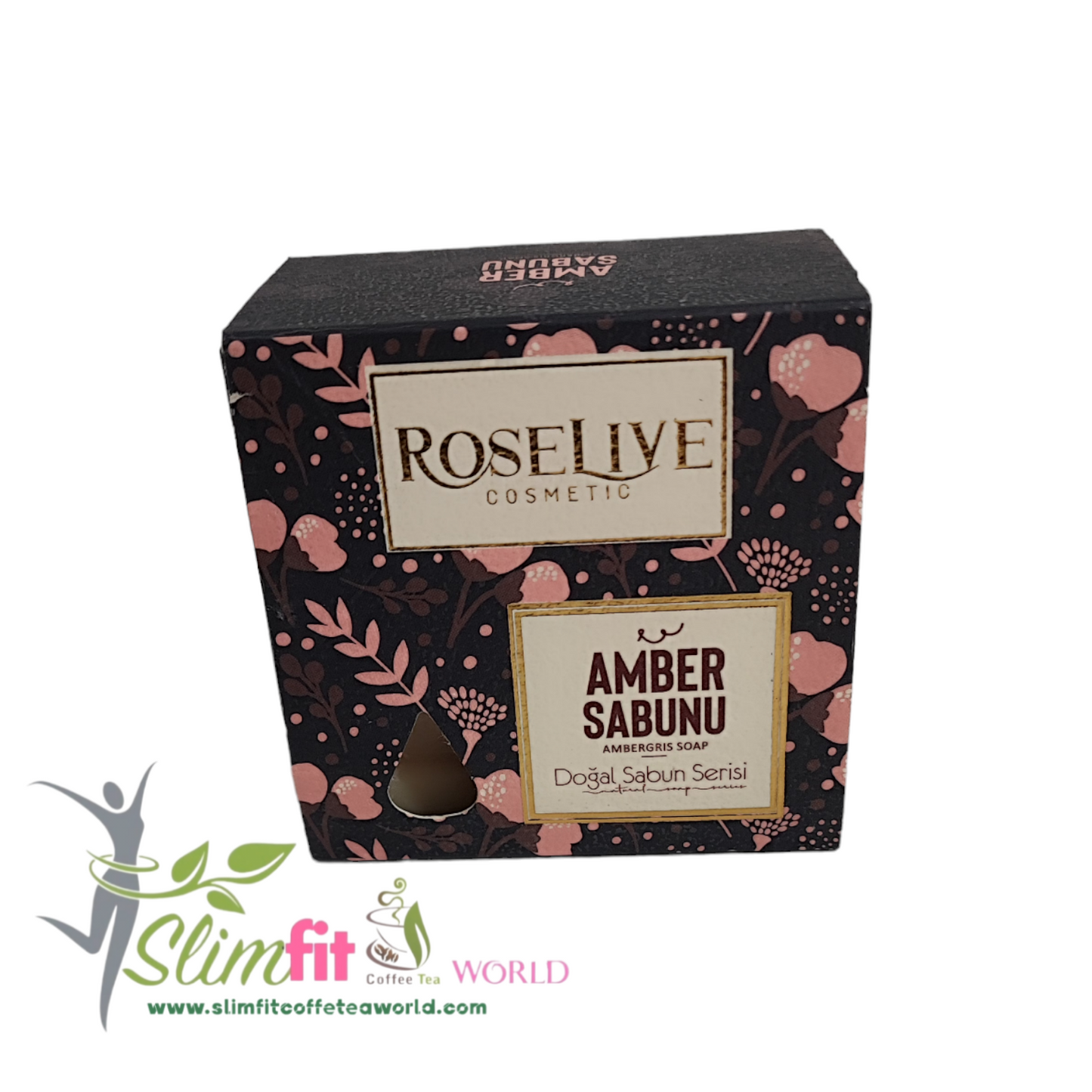 Sapun Natural ROSELIVE cu Amber 125g