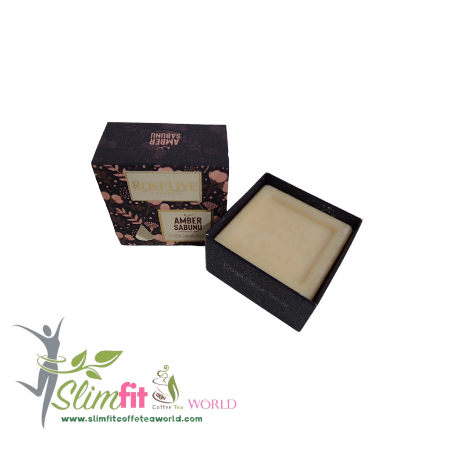 Sapun Natural ROSELIVE cu Amber 125g