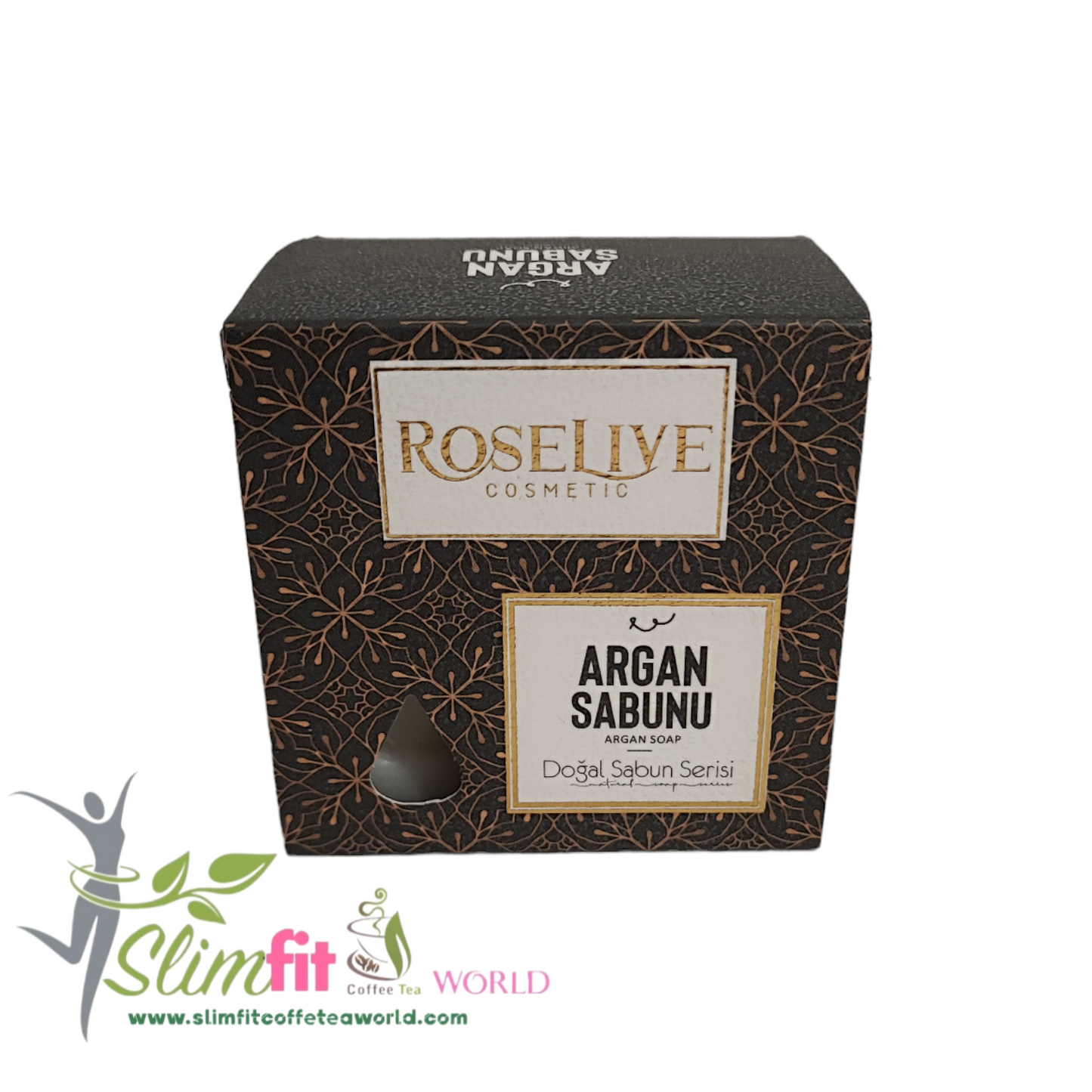Sapun Natural ROSELIVE cu argan 125g