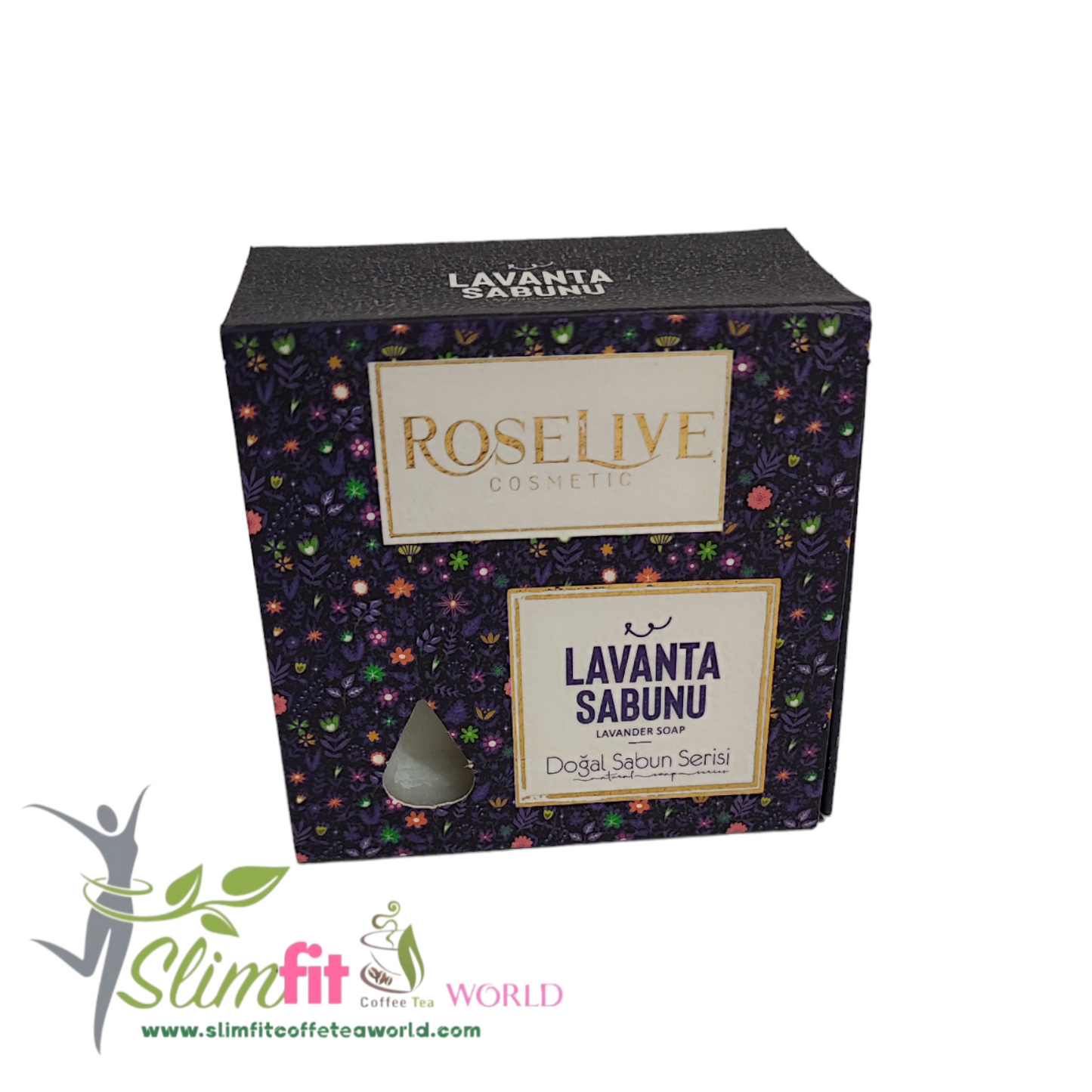 Sapun Natural ROSELIVE cu lavanda 125g