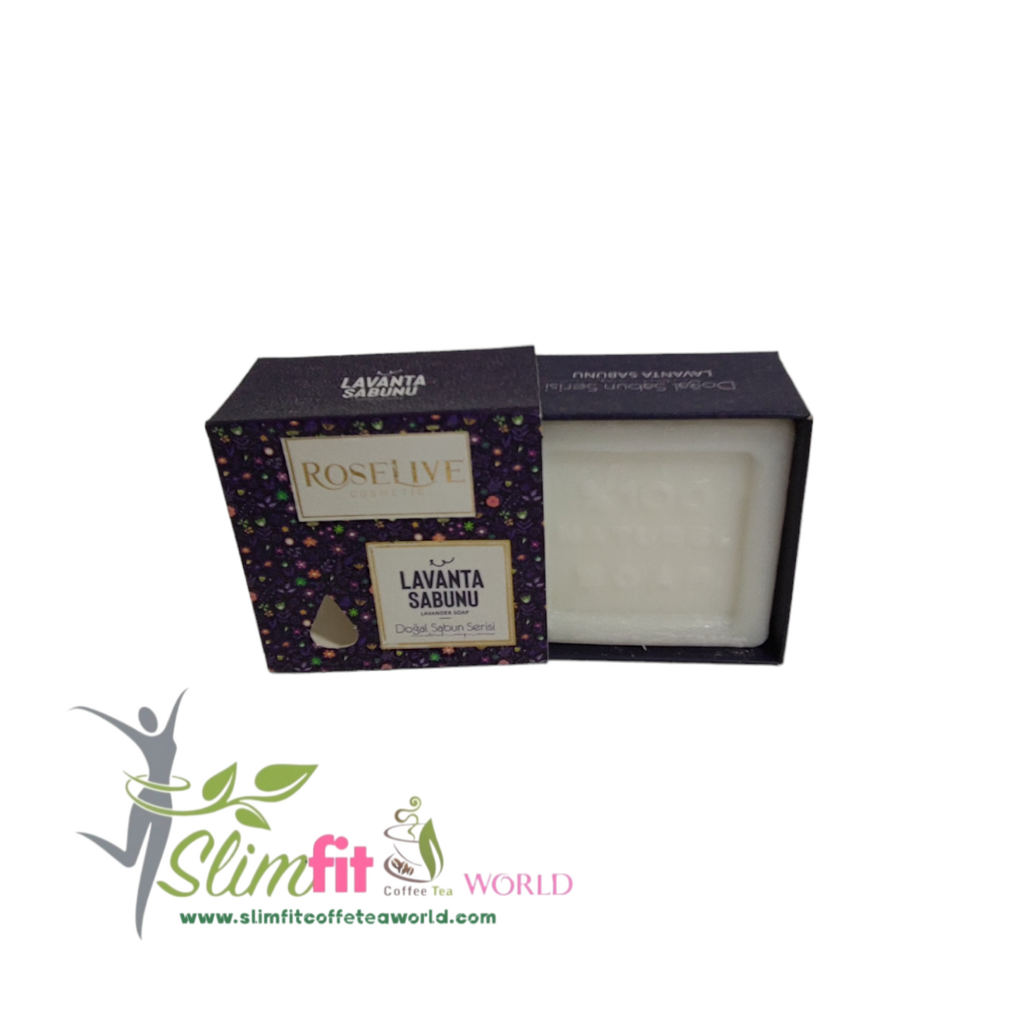 Sapun Natural ROSELIVE cu lavanda 125g