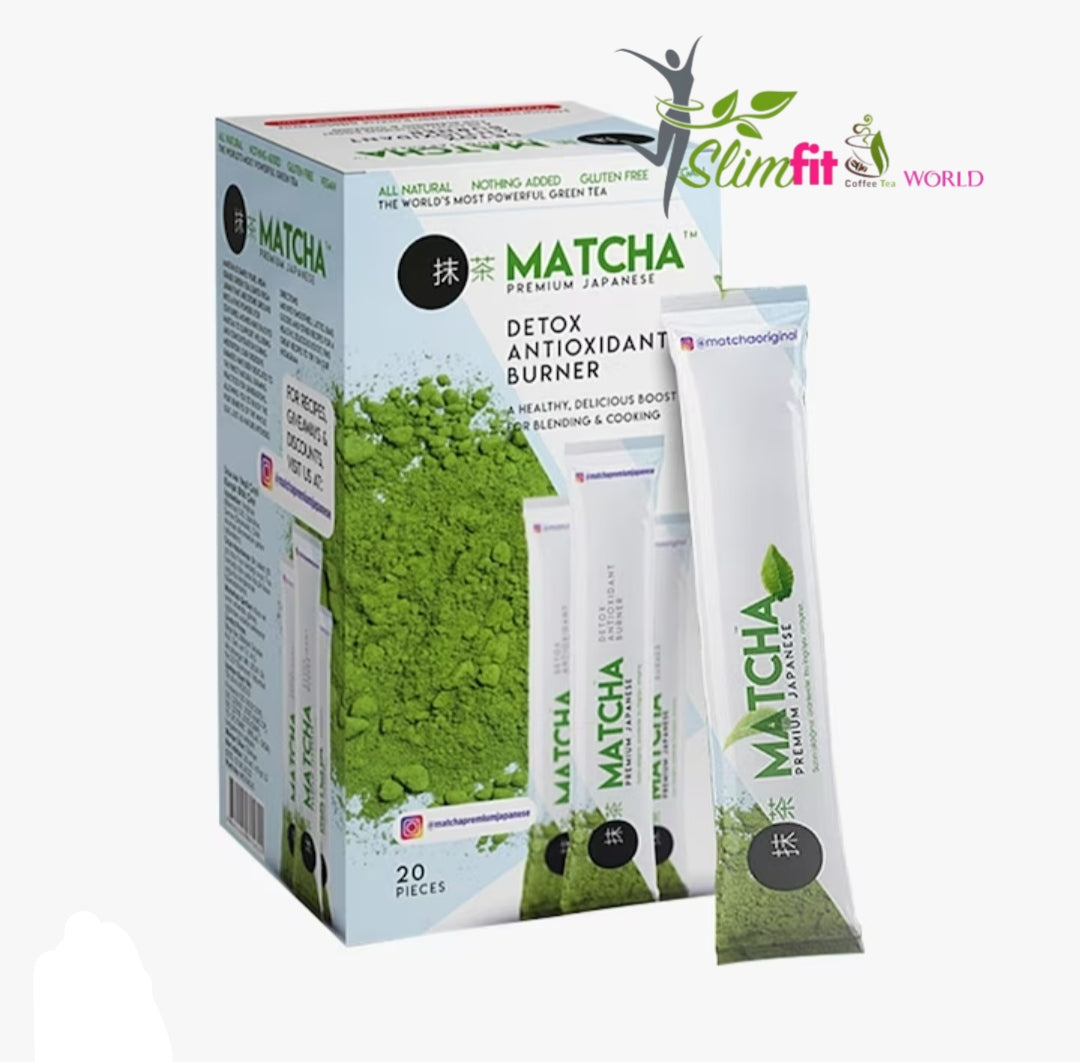 Matcha ceai verde detox antioxidant