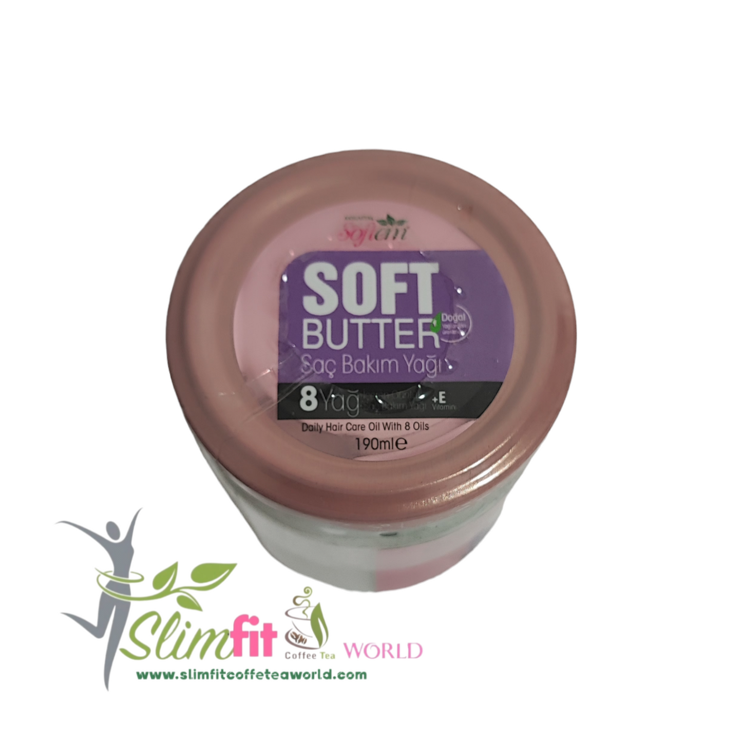 Crema tratament pentru ingrijirea parului soft butter cu extract din 8 uleiuri naturale din Plante
