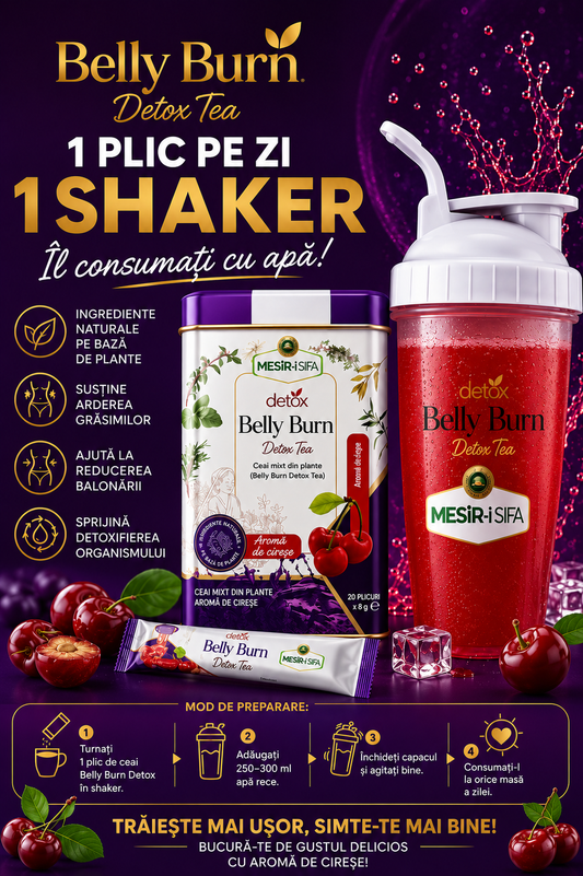 Belly Burn tea pentru digestie și vitalitate
