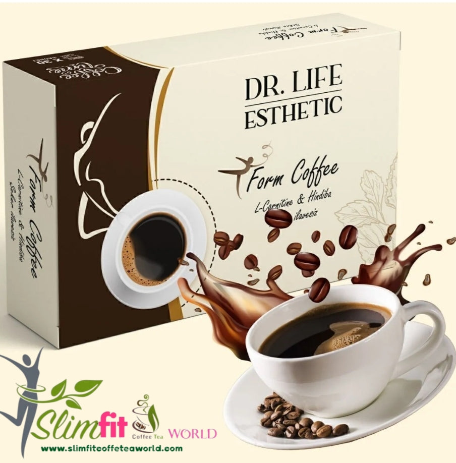 Dr Life cafea pentru slabit si detox  cu l carnitine si cicoare extract