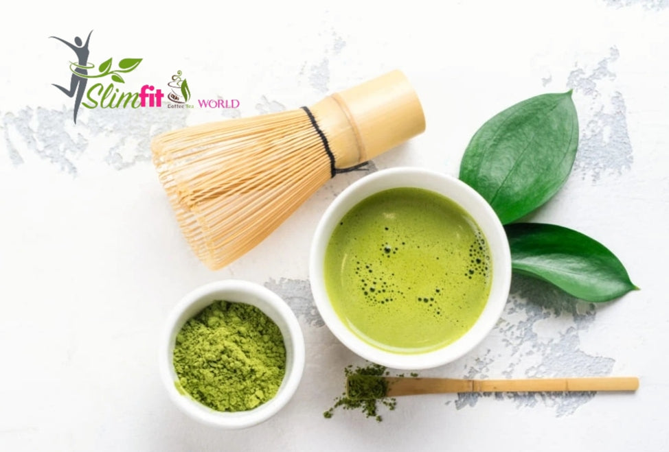 Matcha ceai verde detox  antioxidant