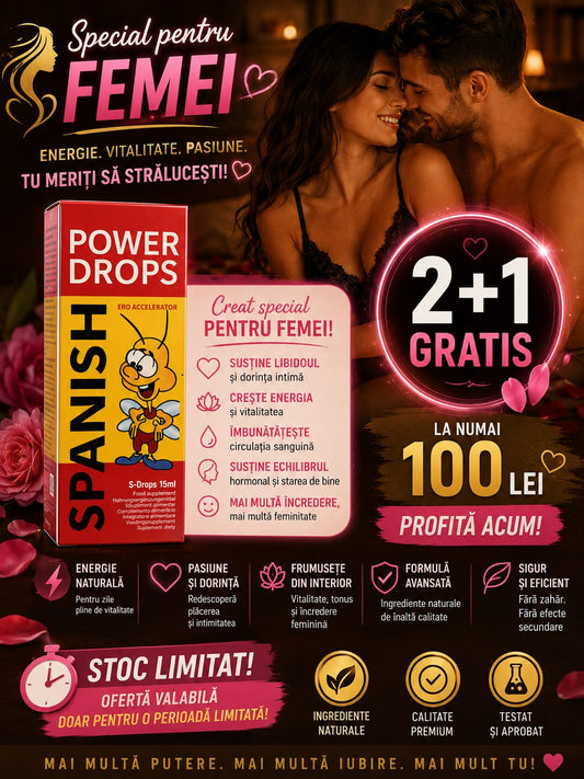 afrodisiac spanish fly pentru cresterea libidoului  15 ml  2+1 gratis