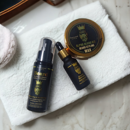Set ingrijire barba 4 produse de inalta calitate
