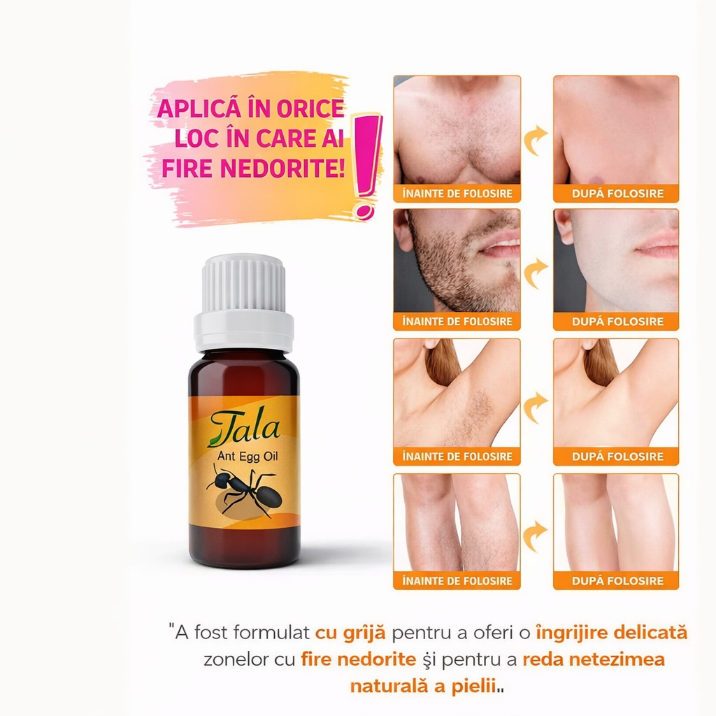 Ulei de ouă de furnică Tala 20 ml pentru îngrijire după epilare