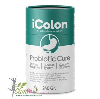 I Colon  black Natural tratament detoxifiere colon  probiotic cure 240 g