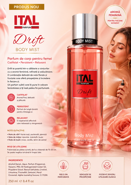ITAL Parfum Drift Body Mist 250 ml