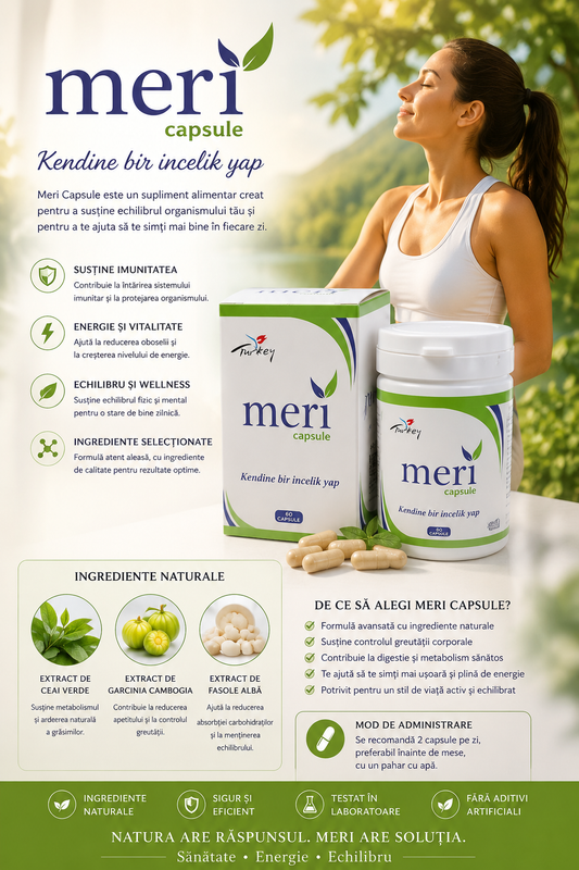 Meri  capsule detoxifiere slăbit