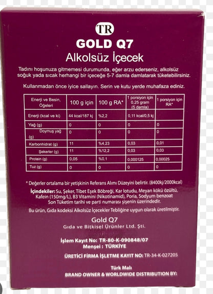 Gold Q7 Drop for Lady – Picături pentru Femei 30 ml | Ofertă 1+1 GRATIS – Ediție Limitată