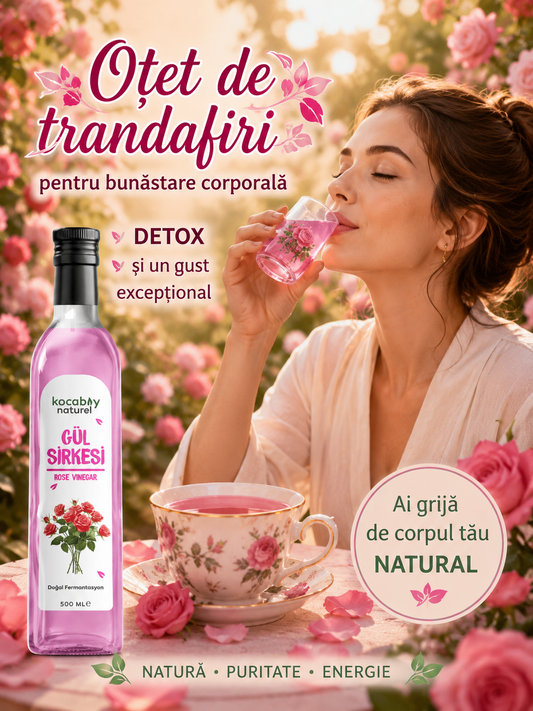 Otet de trandafiri pentru slabit detoxifiant