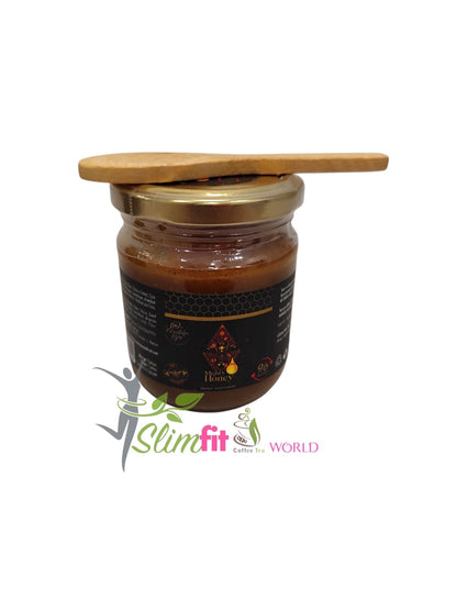 Magiun Pastă  MIGHTY HONEY din Plante Naturale Afrodisiace cu Extra Ginseng – Energie și Vitalitate Masculină elixir natural 240 g