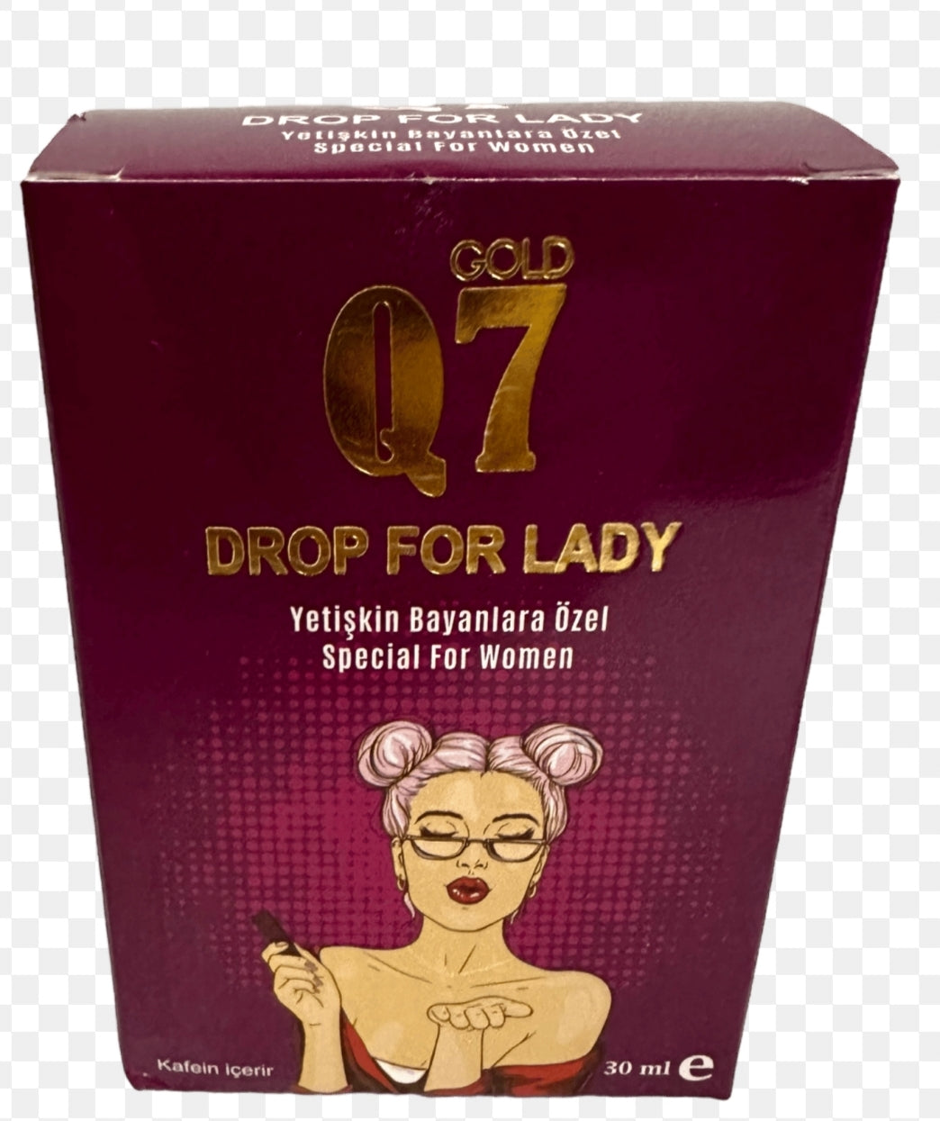 Gold Q7 Drop for Lady – Picături pentru Femei 30 ml | Ofertă 1+1 GRATIS – Ediție Limitată
