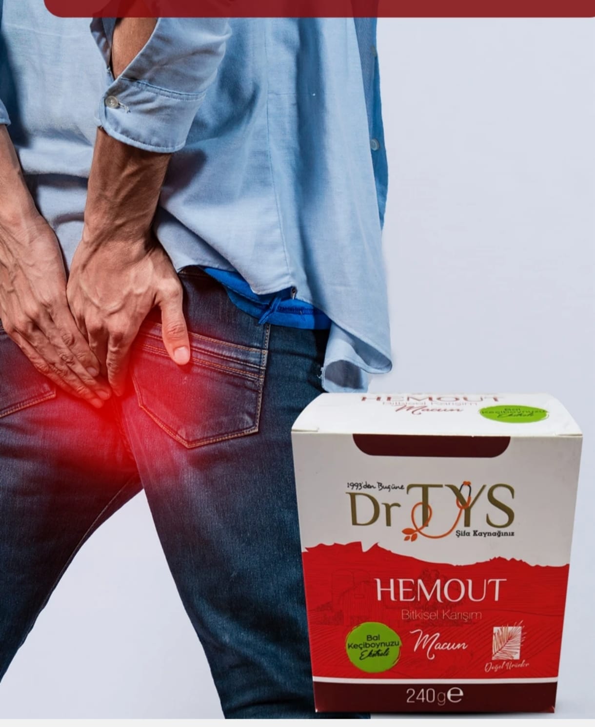 Pastă mixtă din plante naturale – Sprijin pentru sănătatea venelor și confortul rectal hemoroizi  Dr TYS 240 gr