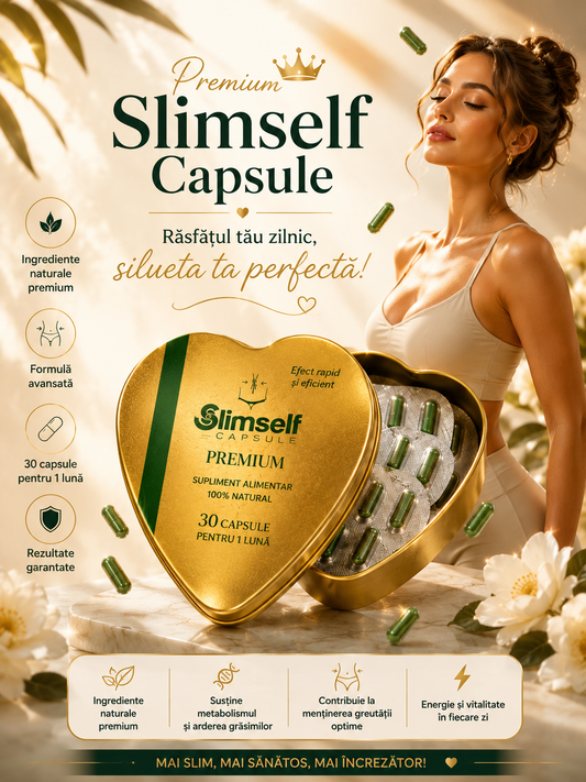 Slimself Premium – Supliment Alimentar, 30 Capsule produs garantat premium