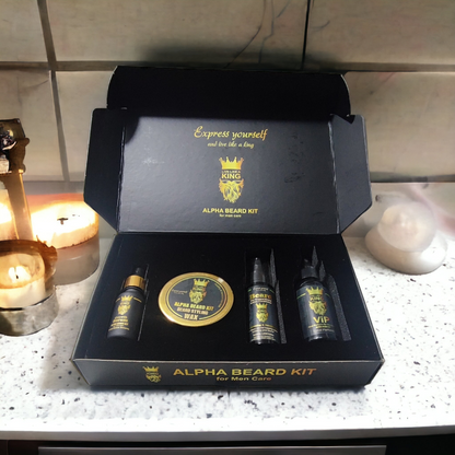 Set ingrijire barba 4 produse de inalta calitate