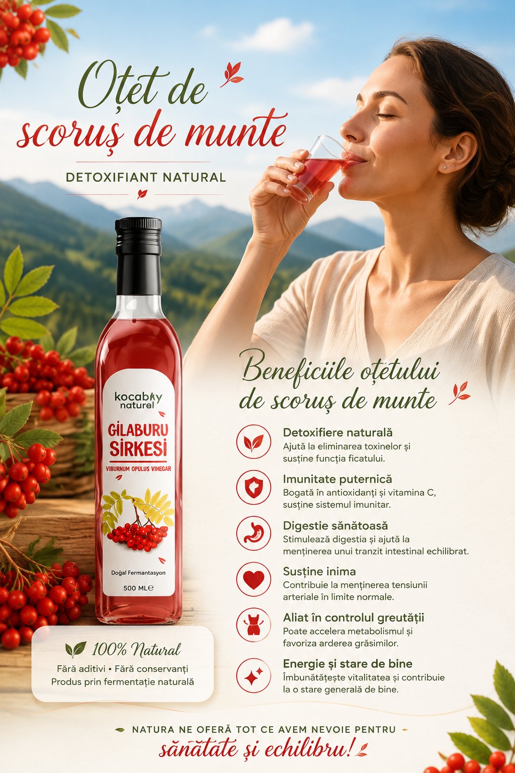 Otet de scorus de munte detoxifiant pentru slabit rapid