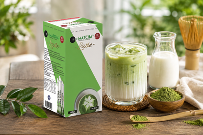 Matcha Latte Premium – Ceai Verde Matcha cu Lapte pentru Energie și Prospețime