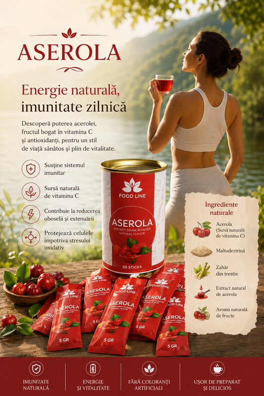 Aserola ceai de slăbit detox în plic