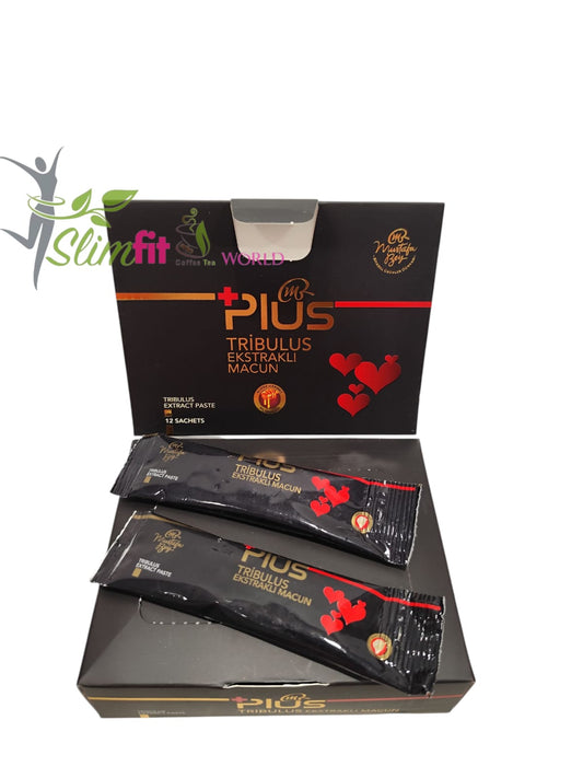 Miere Afrodisiacă  PLUS + pentru  Potență cu Extract de Tribulus și Plante Naturale – Erecții Mai Durabile