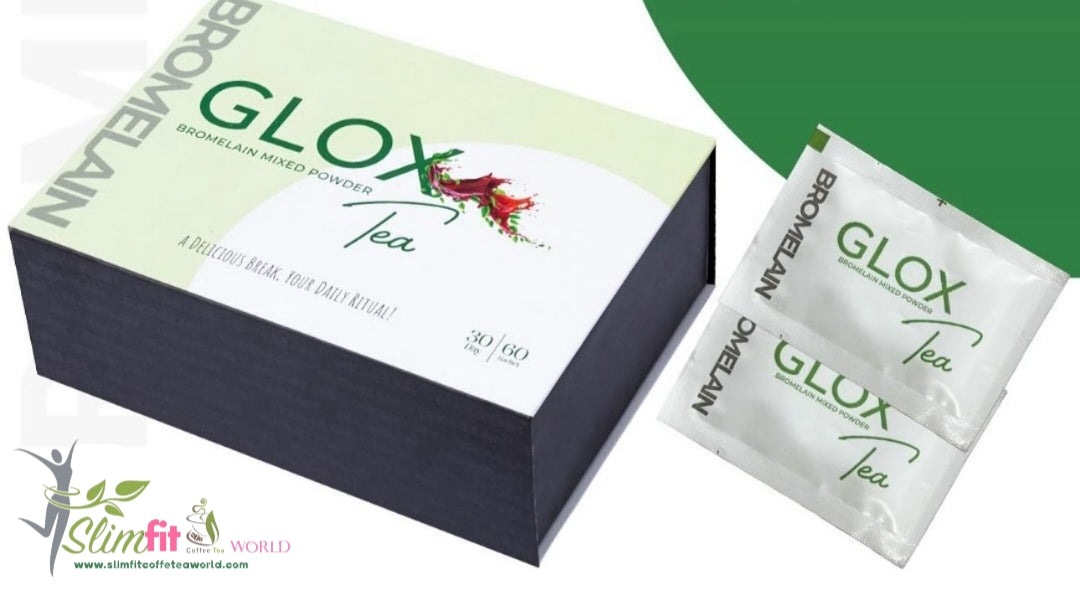 Glox super Ceai de slabit cu aroma de zmeura