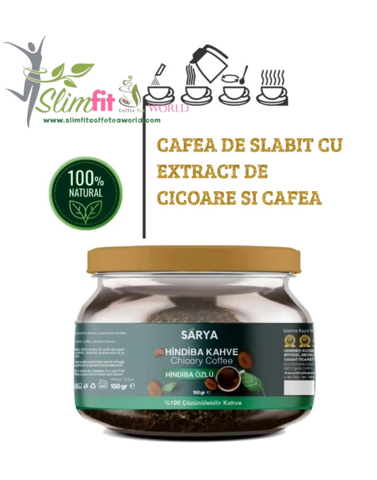 Cafea de slabit si detox SARYA cu extract din CICOARE