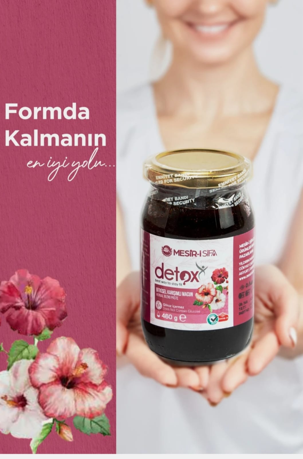 Detox Pastă mixtă din plante naturale – Detoxifiere și susținere a arderii grăsimilor 460 gr
