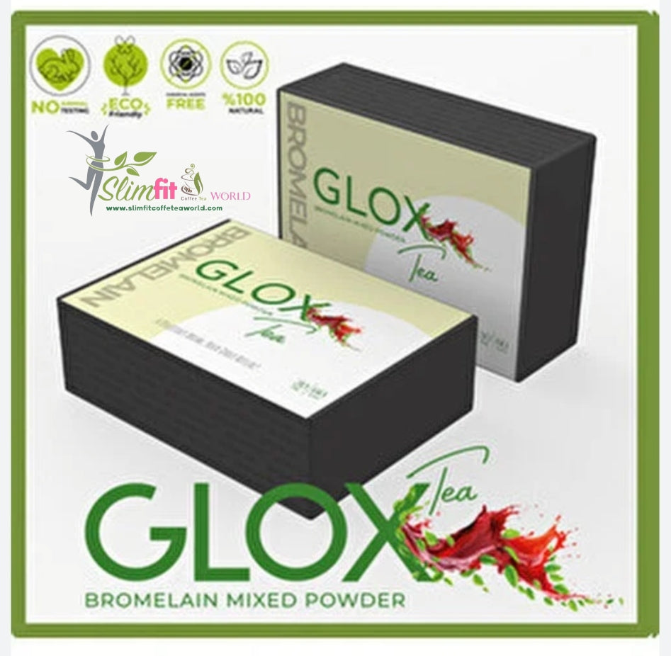 Glox super Ceai de slabit cu aroma de zmeura