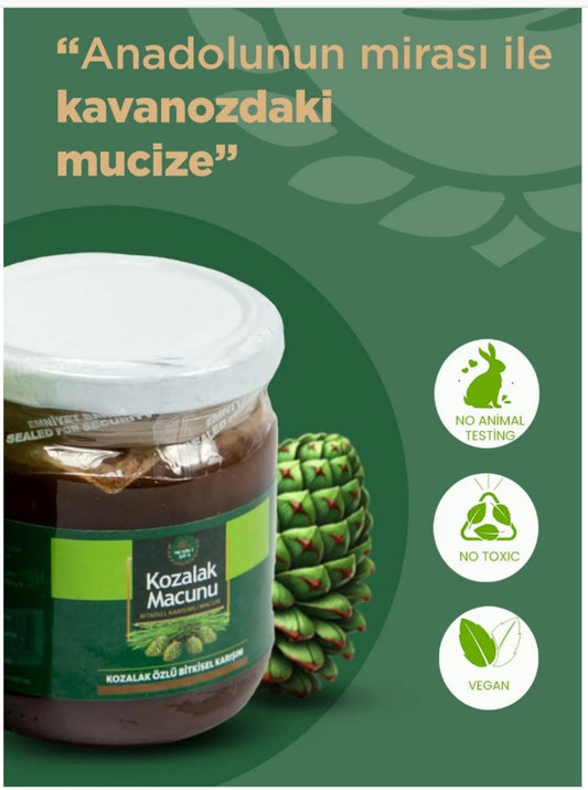 Pastă de conuri de pin – Sursă naturală de vitalitate și antioxidanți 240 gr