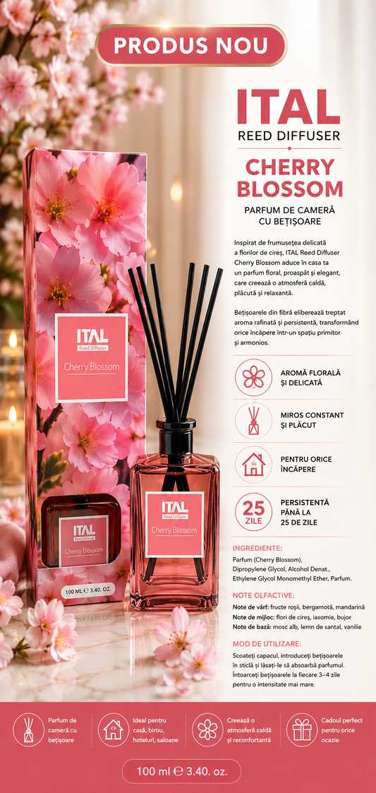 ITAL Reed Diffuser Cherry Blossom 100 ml