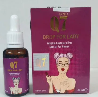 Gold Q7 Drop for Lady – Picături pentru Femei 30 ml | Ofertă 1+1 GRATIS – Ediție Limitată