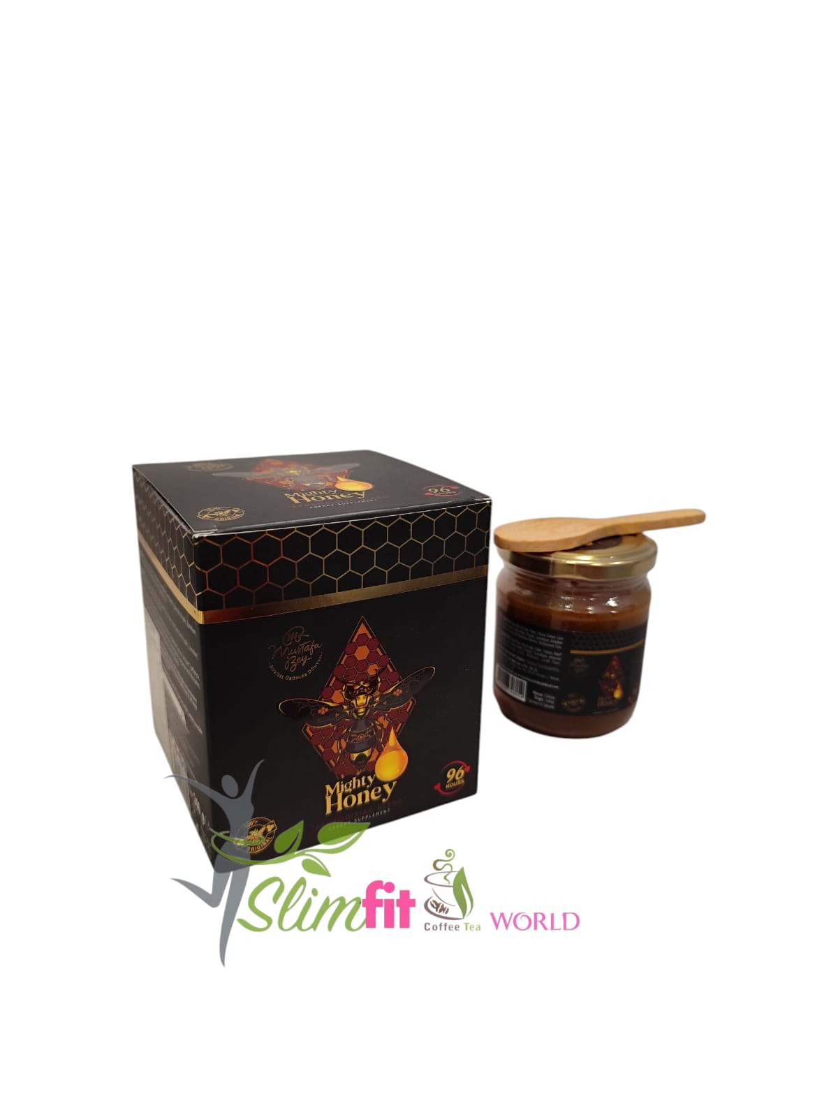 Magiun Pastă  MIGHTY HONEY din Plante Naturale Afrodisiace cu Extra Ginseng – Energie și Vitalitate Masculină elixir natural 240 g