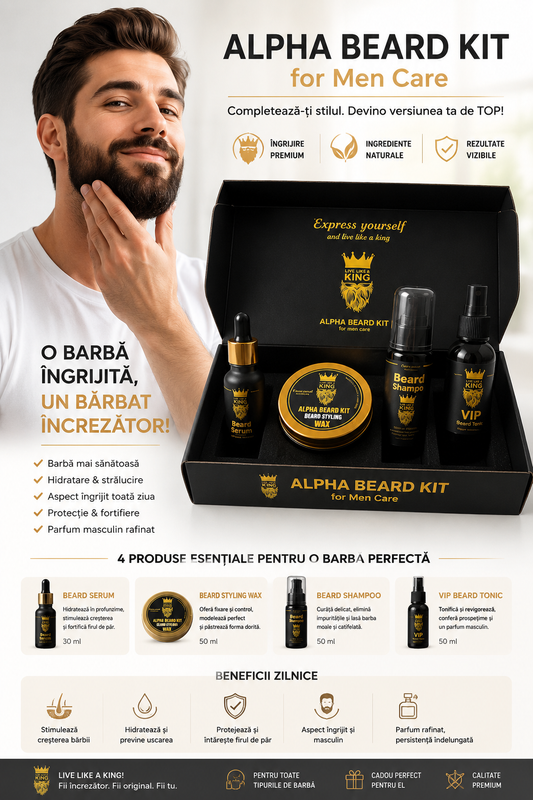 alpha beard kit